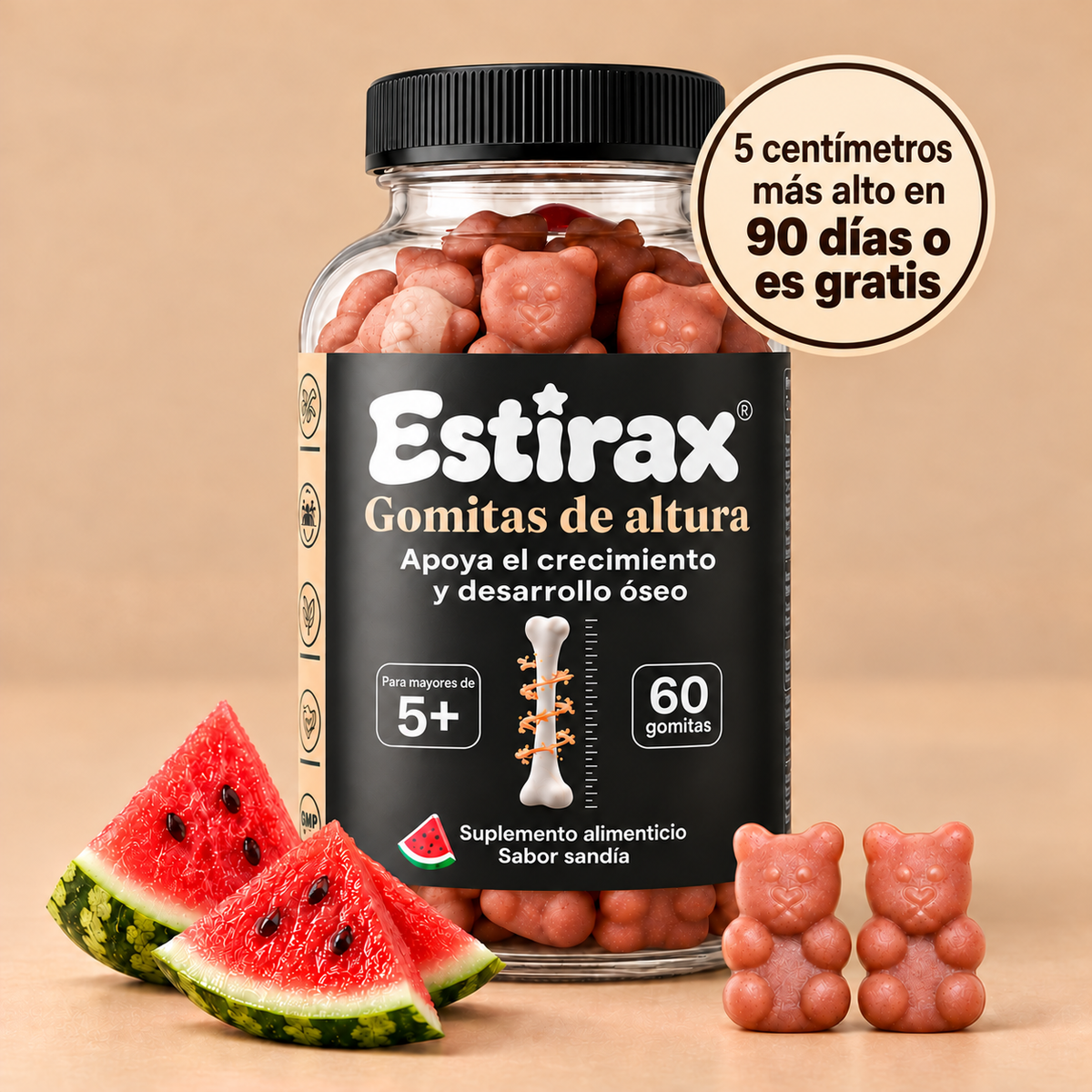 Estirax® Crecimiento Óseo Natural